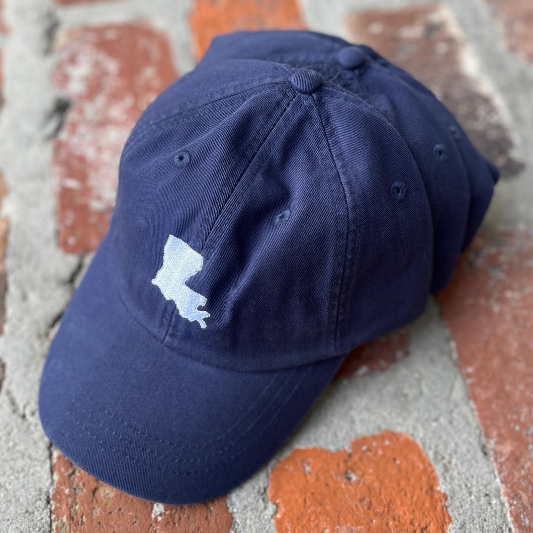 • LOUISIANA HAT - NAVY