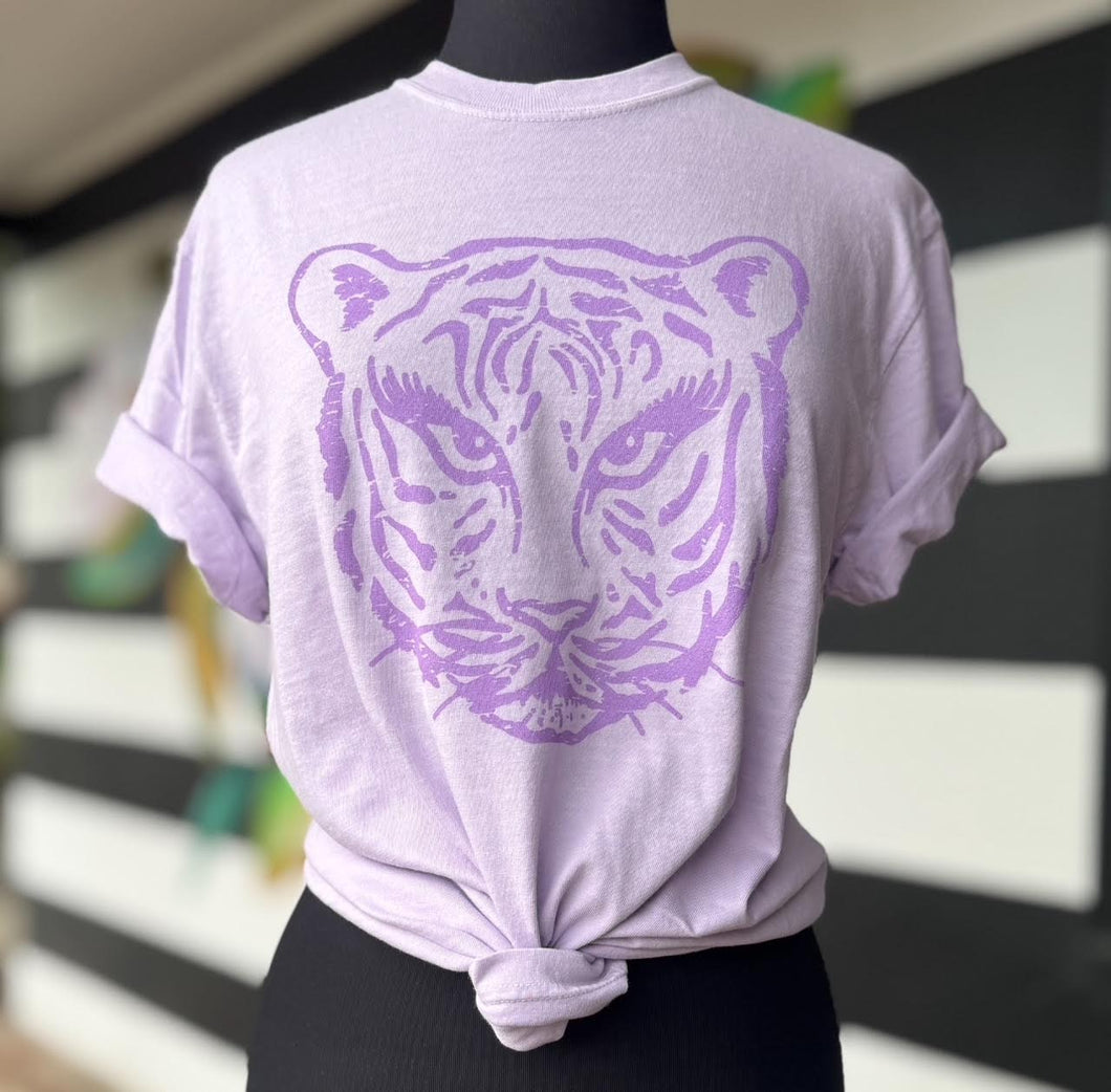 • LAVENDER TIGRESS TEE