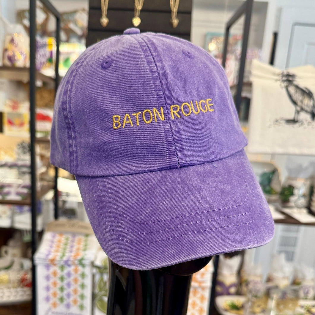 • BATON ROUGE HAT IN PURPLE