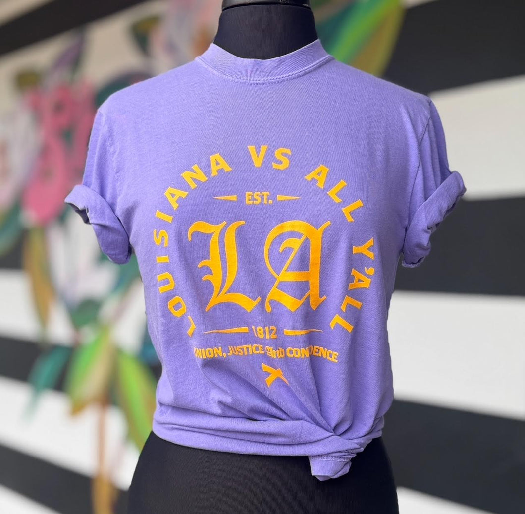 • LOUISIANA VS ALL Y'ALL TEE