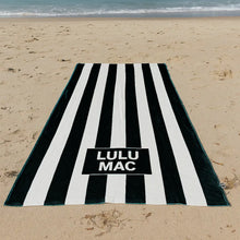 Load image into Gallery viewer, • LULU MAC TOWEL - BLACK
