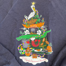 Load image into Gallery viewer, • 12 DAYS OF LOUISIANA CHRISTMAS SWEATSHIRT
