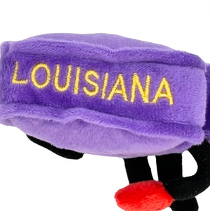 LOUISIANA STUFFY KEYCHAIN