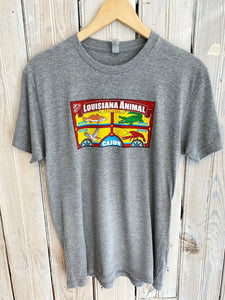 • LOUISIANA ANIMAL CRACKERS ADULT TEE