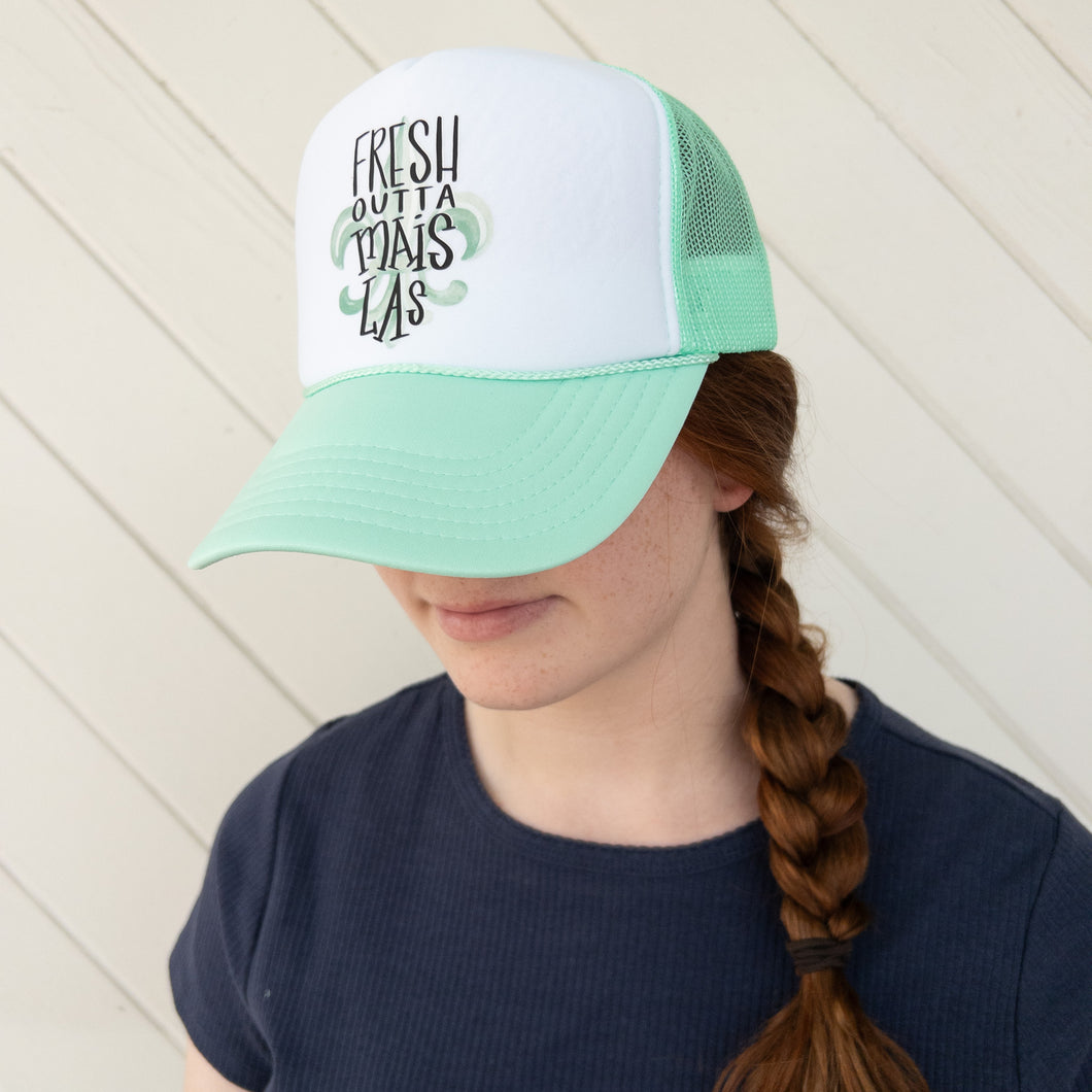 • FRESH OUTTA MAIS LAS TRUCKER HAT