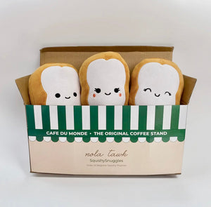 • BEIGNET PLUSHIES SET