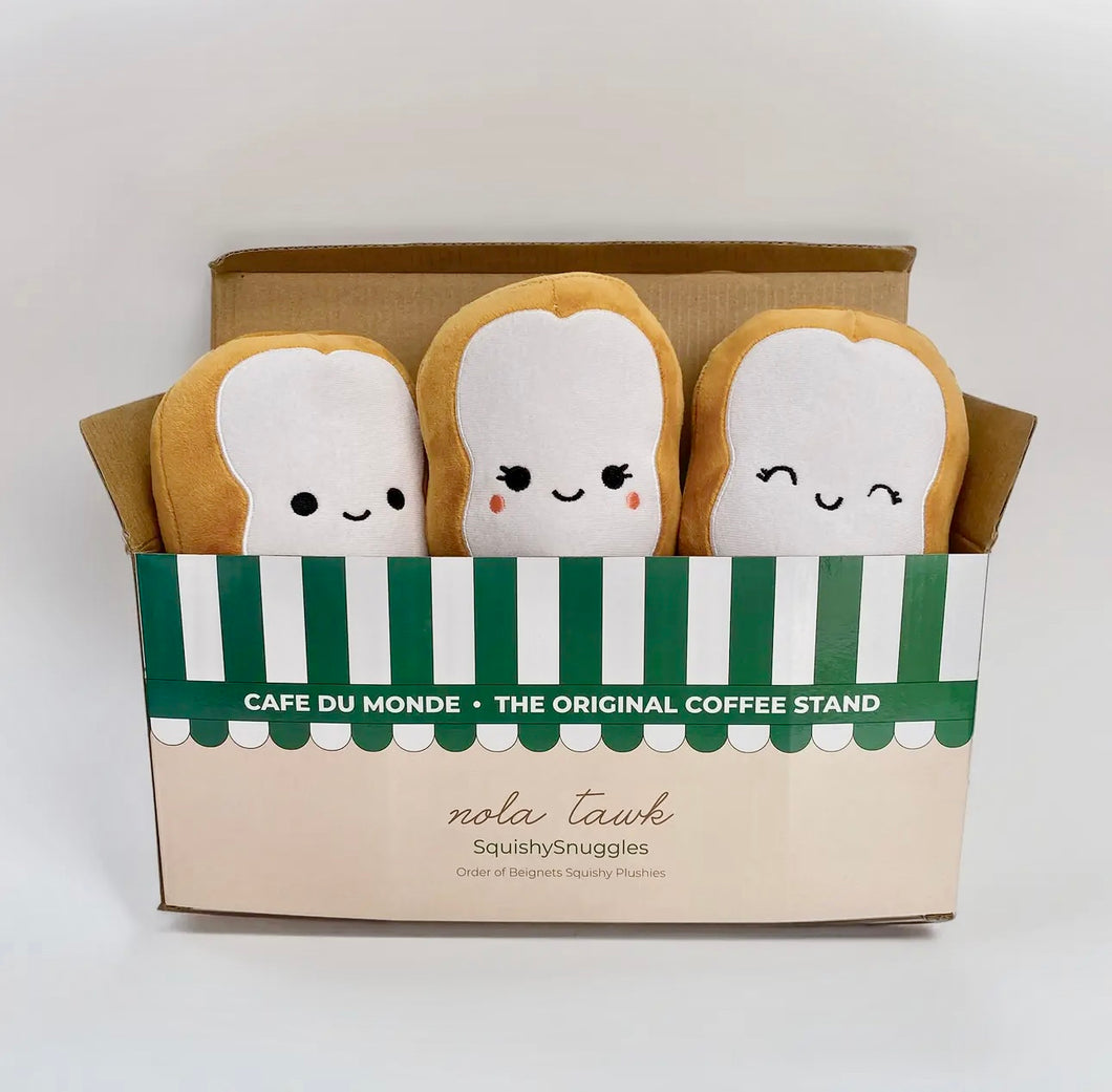 • BEIGNET PLUSHIES SET