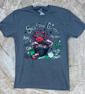 • SEAFOOD GUMBO TEE