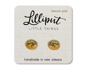 LILLIPUT EARRINGS - KING CAKES