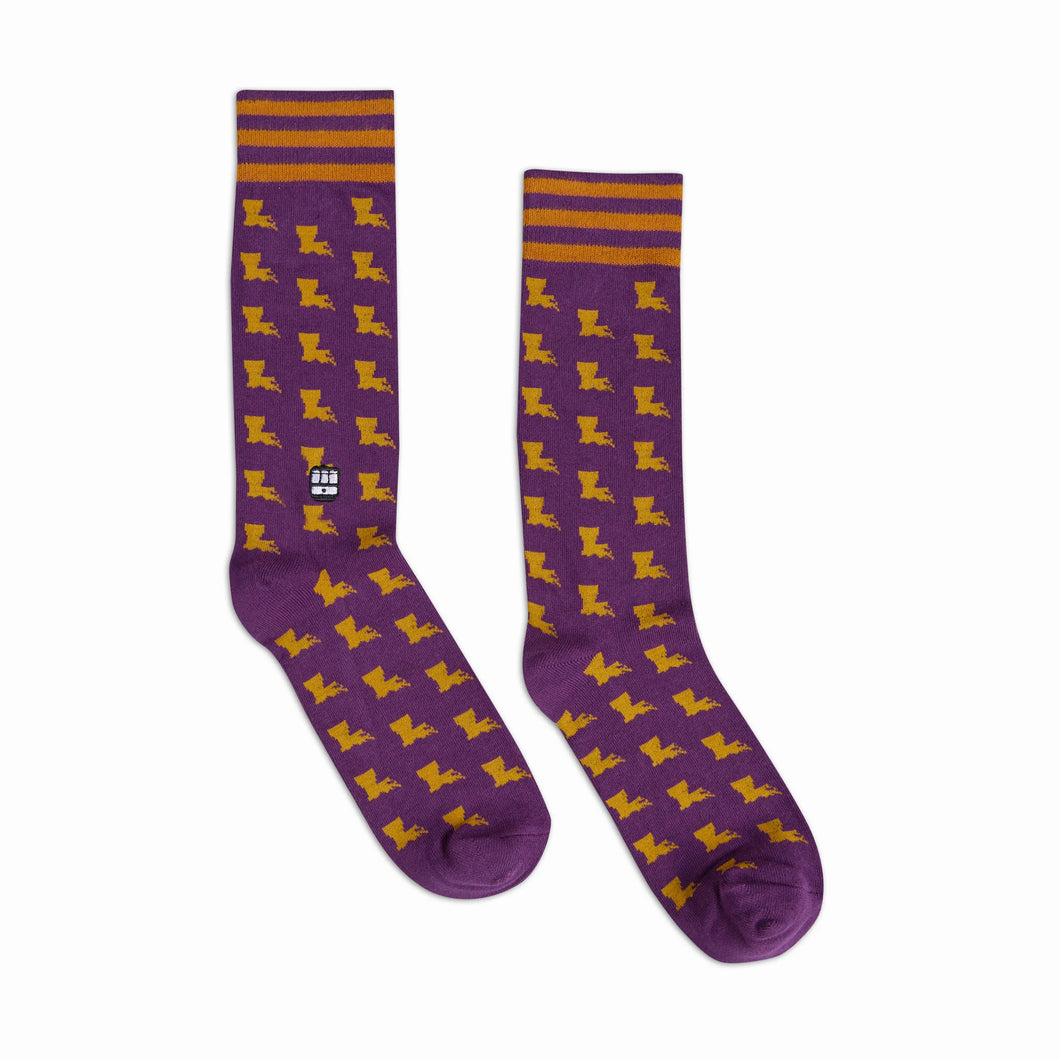 BONFOLK SOCKS - LOUISIANA