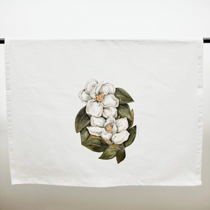 • HOME MALONE TEA TOWEL - NEW MAGNOLIA