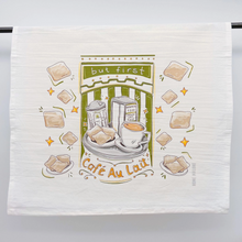 Load image into Gallery viewer, • HOME MALONE TEA TOWEL - CAFÉ AU LAIT
