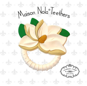 • MAISON NOLA TEETHER - NATURAL MAGNOLIA