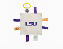 Load image into Gallery viewer, • SENSORY SQUARE BABY TOY - LICENSED LSU
