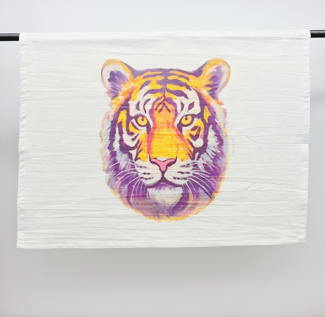 • HOME MALONE TEA TOWEL - TIGER