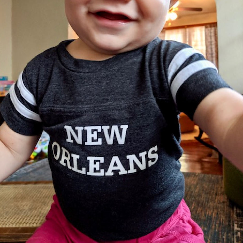 • NEW ORLEANS JERSEY TODDLER TEE