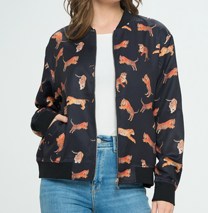 • TIGER BOMBER JACKET