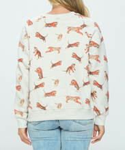 Load image into Gallery viewer, • TIGER ALL OVER PRINT SWEATSHIRT
