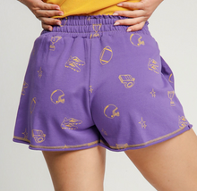 Load image into Gallery viewer, • FOOTBALL ICONS FRENCH TERRY SHORTS
