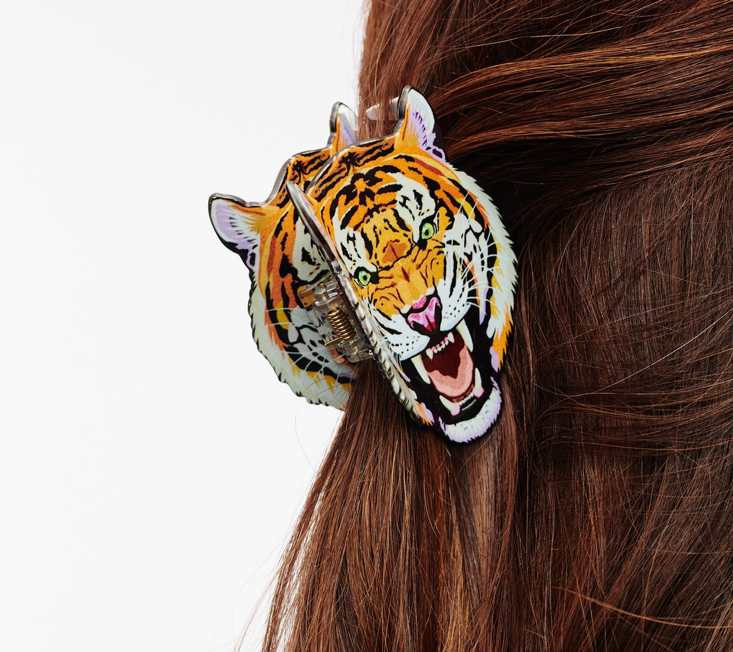 • TIGER HAIR CLIP