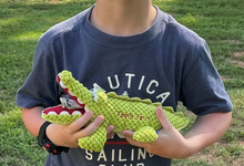 Load image into Gallery viewer, ALLIGATOR TOOTH FAIRY STUFFY
