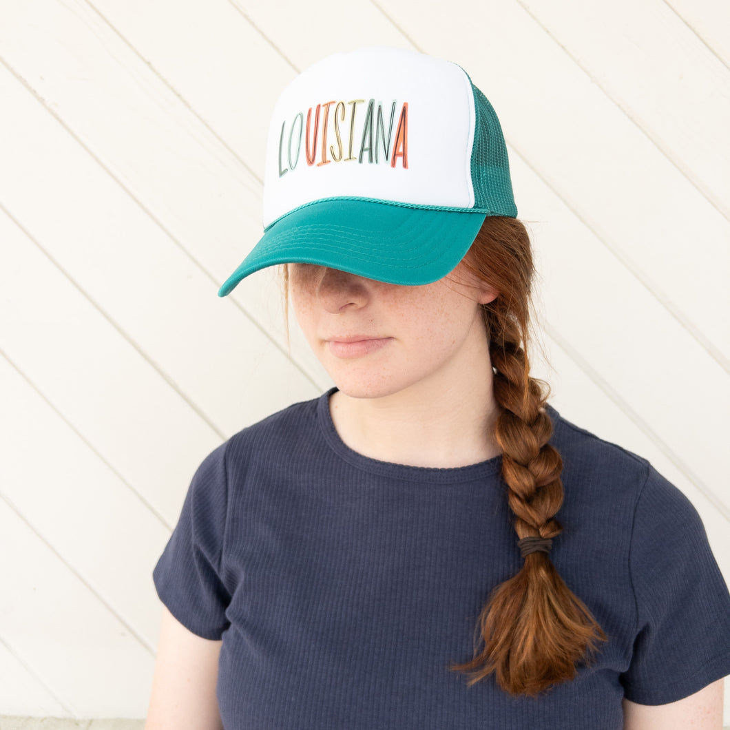 • LOUISIANA TRUCKER HAT