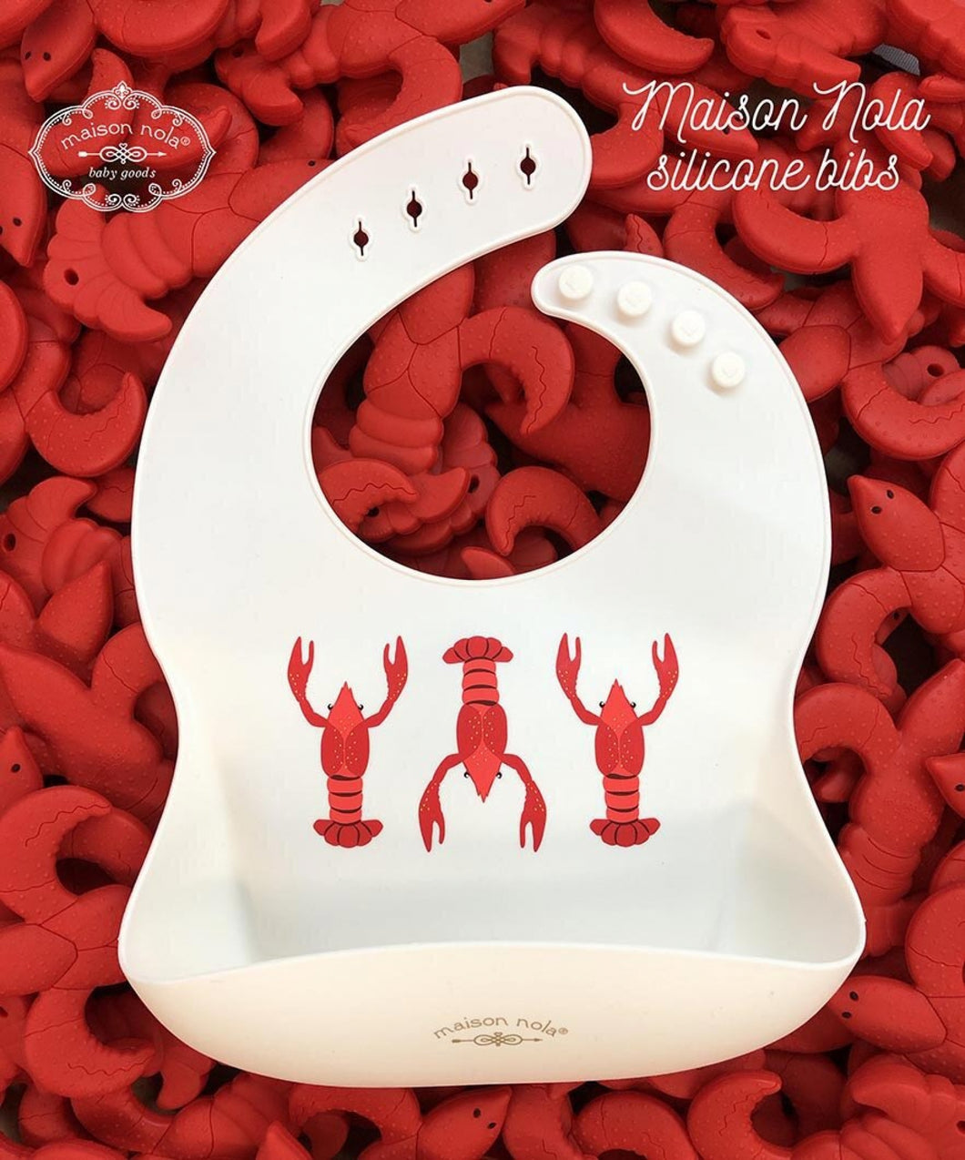 • MAISON NOLA BIB - CRAWFISH