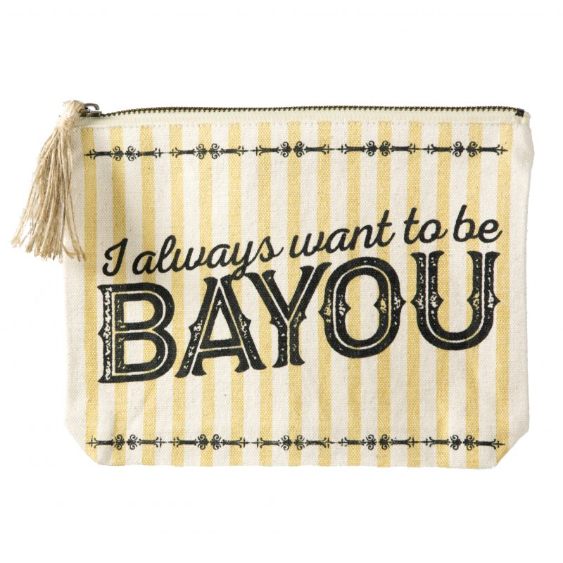 ZIPPERED POUCH - BAYOU