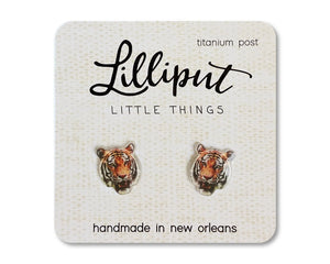 LILLIPUT EARRINGS - TIGERS