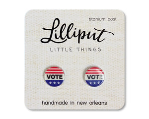 LILLIPUT EARRINGS - VOTE