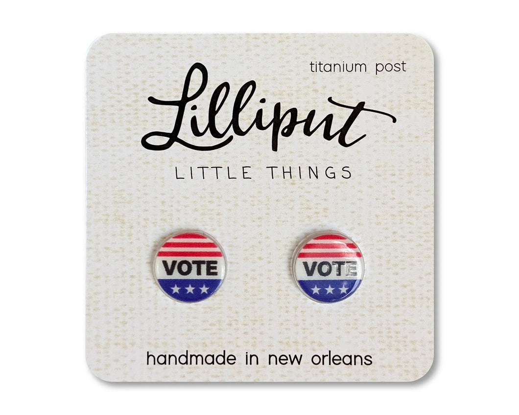 LILLIPUT EARRINGS - VOTE