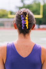 Load image into Gallery viewer, LICENSED LSU TELETIES HAIR CLIP [2 SIZES]
