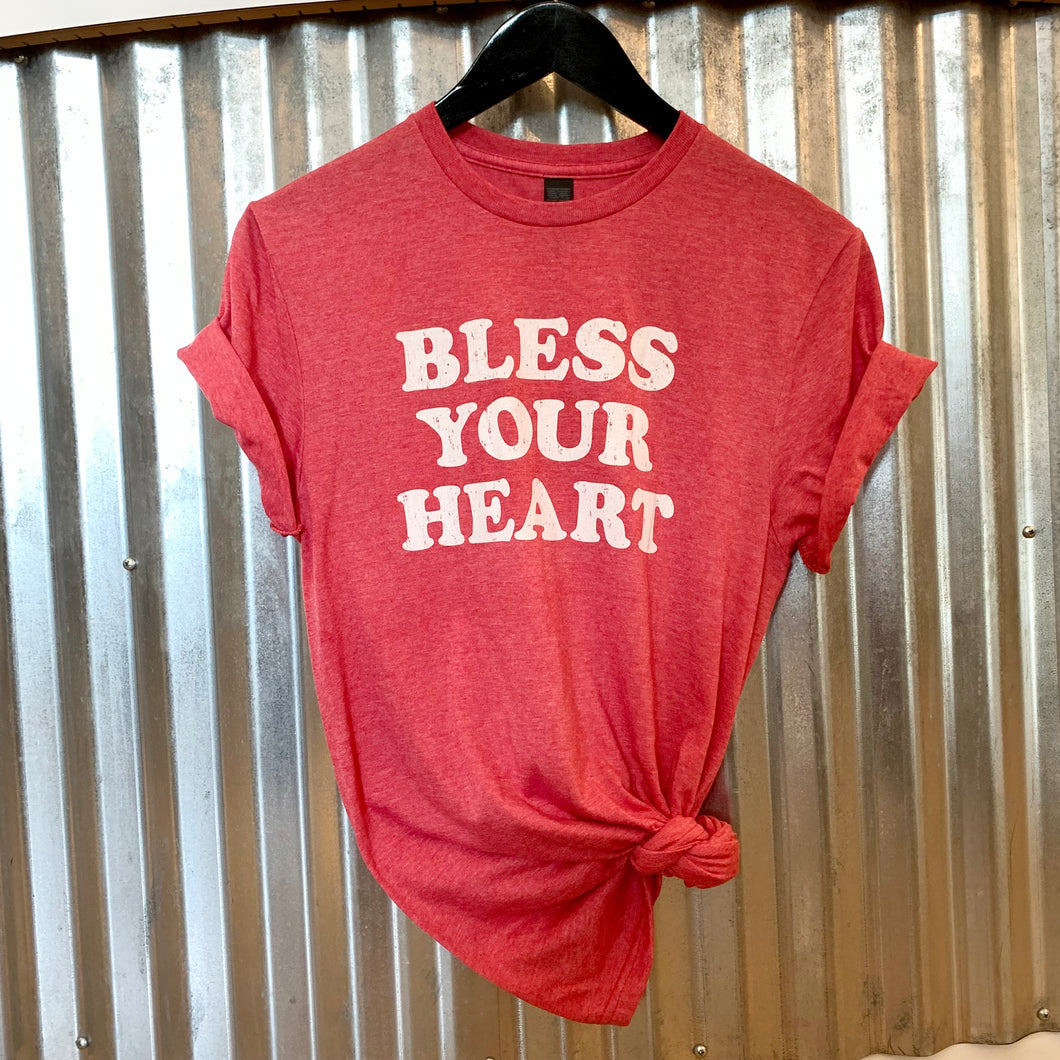 • BLESS YOUR HEART TEE