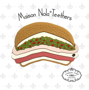 • MAISON NOLA TEETHER - MUFFULETTA