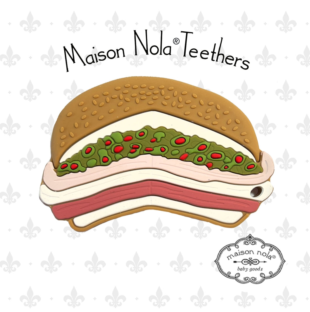 • MAISON NOLA TEETHER - MUFFULETTA