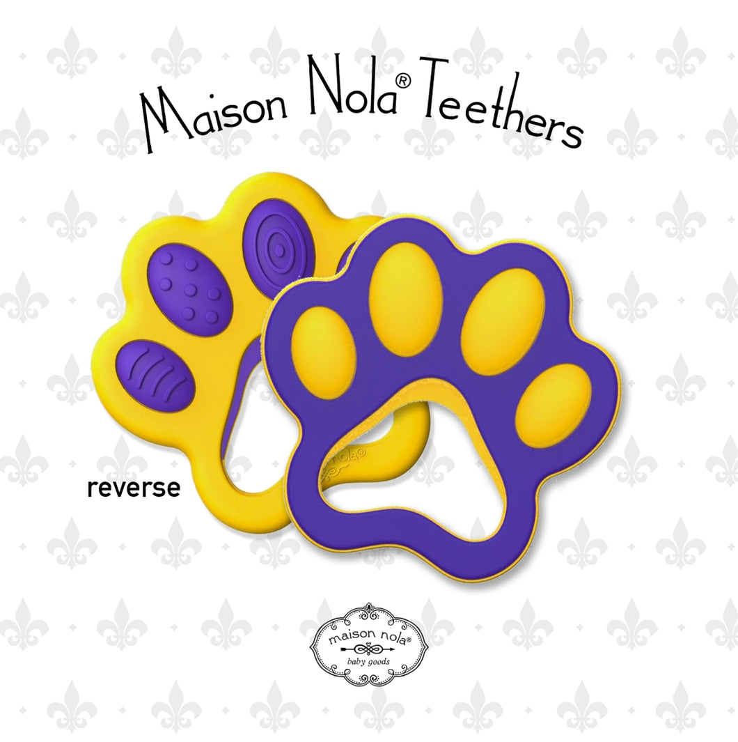 • MAISON NOLA TEETHER - TIGER PAW