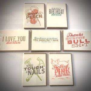 • SOUTHERN SAYINGS GREETING CARDS [7 OPTIONS]