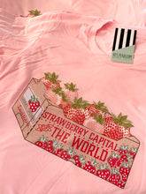 Load image into Gallery viewer, • STRAWBERRY CAPITAL OF THE WORLD TEE
